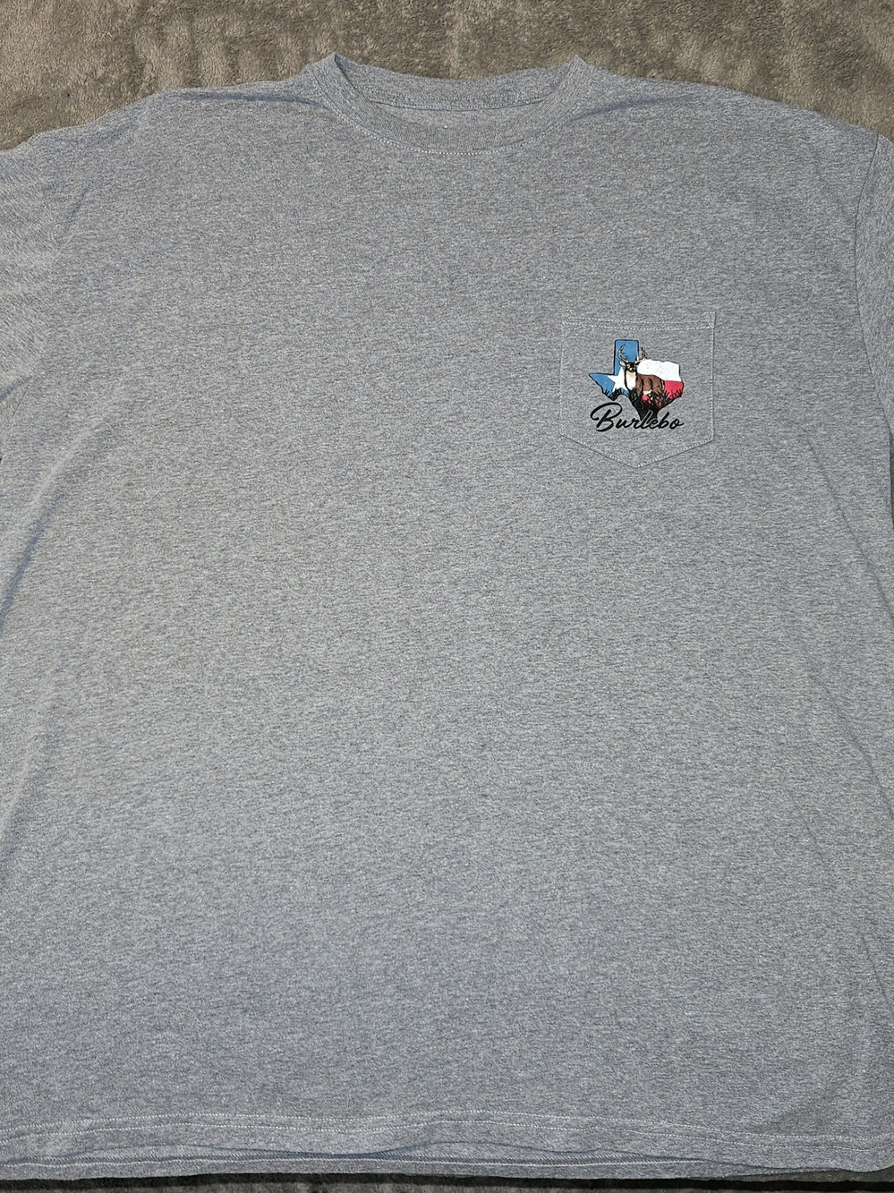 Burlebo - Men's Pocket Tee - Texas Hunt Graphic